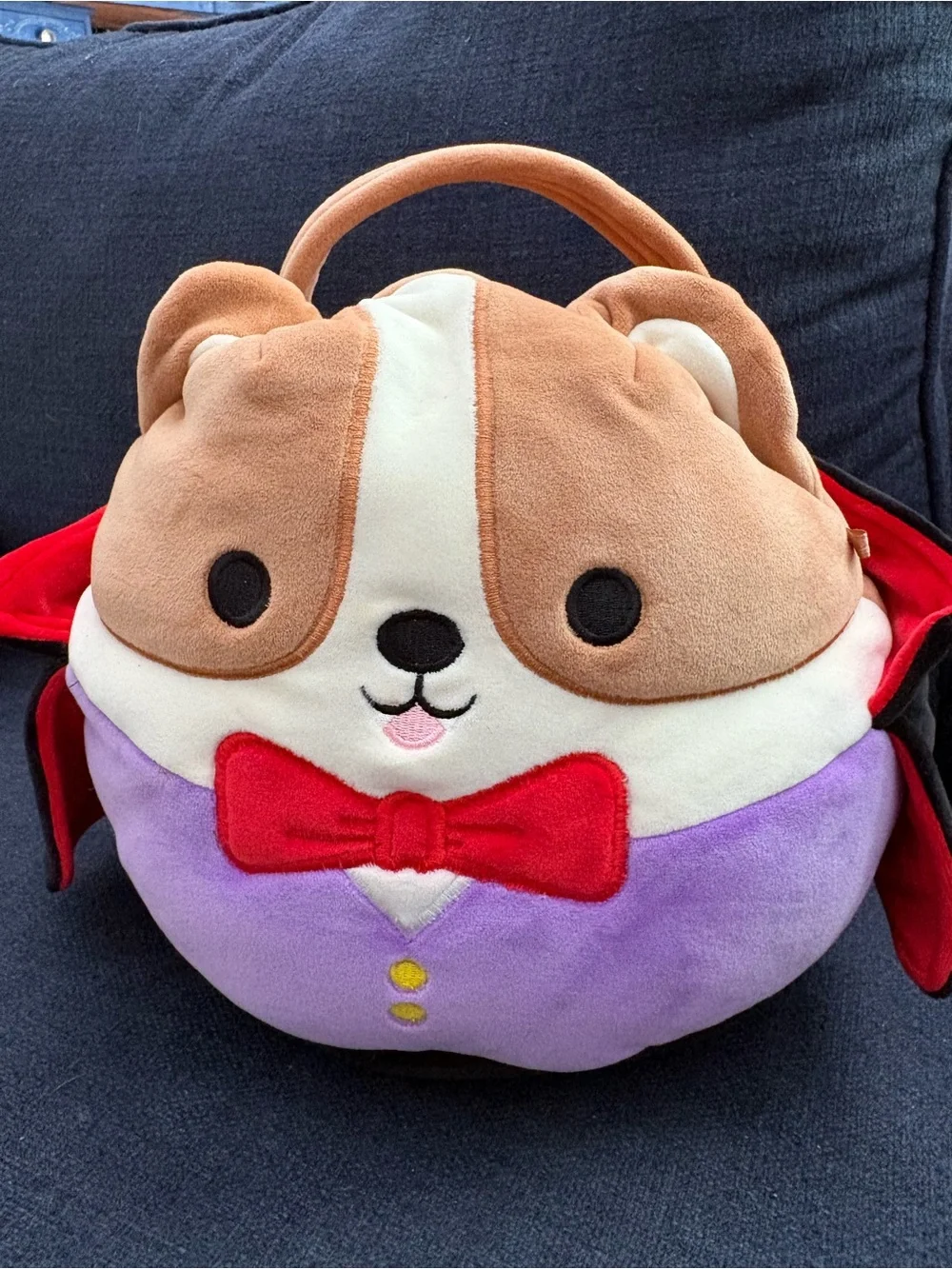 Squishmallows Reginald Halloween Treat Pail Plush Basket